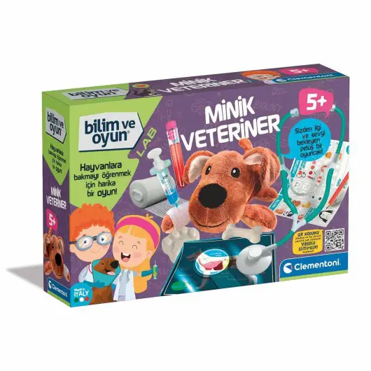 CLEMENTONİ Bilim Ve Oyun Minik Veteriner