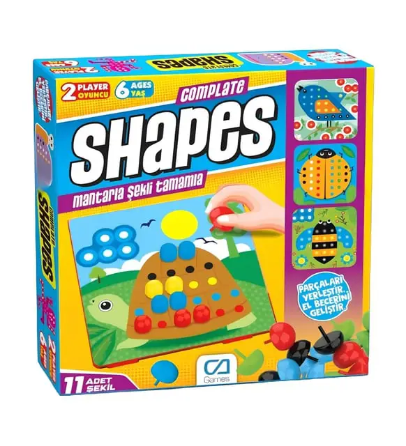 Complate Shapes Mantar İle Şekli Tamamla