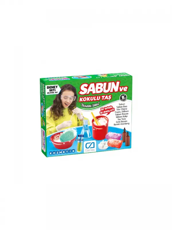 Ca Games Sabun ve Kokulu Taş Deney Seti