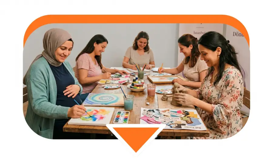 Gebelikte Sanat Terapisi Çalışmaları
