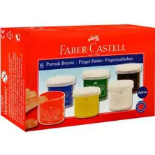 Faber Castell 6'lı Parmak Boyası