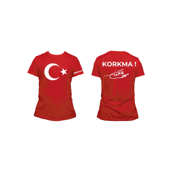 Kaşif Çocuk Bayrak Tişört