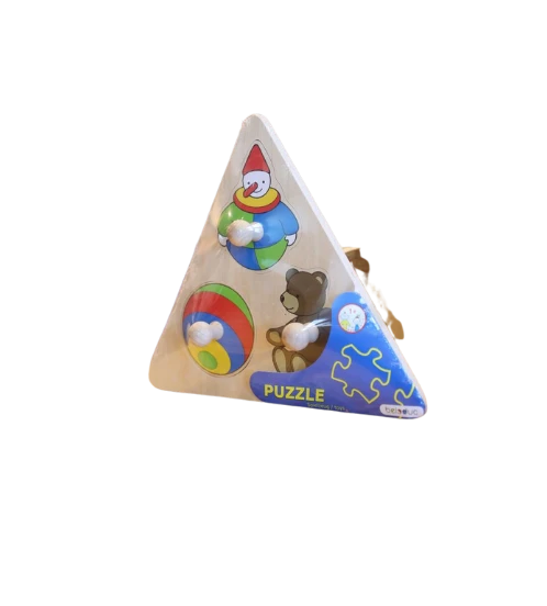 Ahşap Üçgen Puzzle