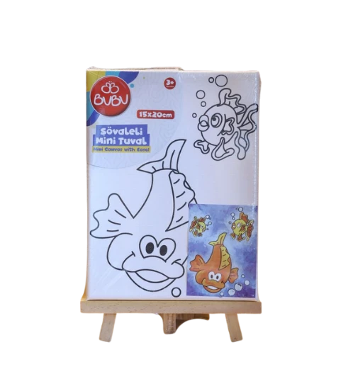 BU-BU Şövalyeli Tuval Seti 15x20