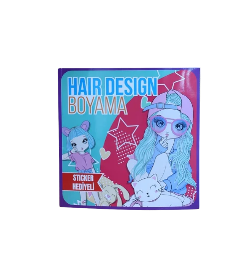 Lilamor Air Design Boyama Kitabı 22x22