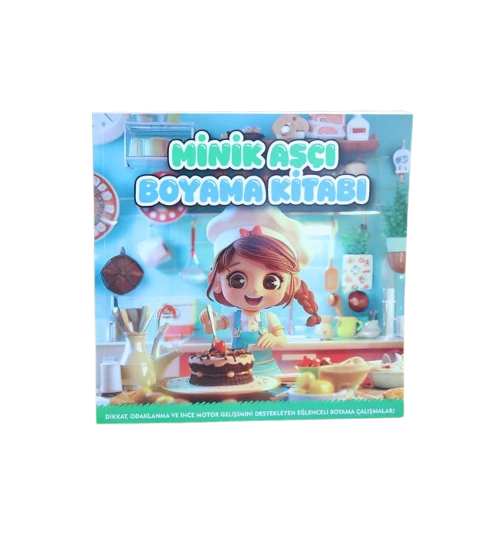 Lilamor Minik Aşçı Boyama Kitabı