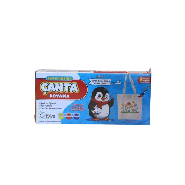 Bez Çanta Boyama Seti