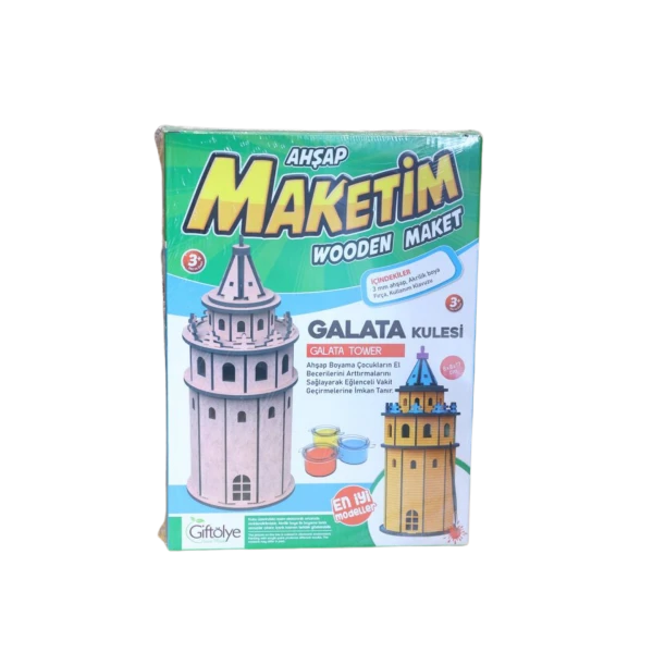 Büyük Galata Seti Boyalı Set