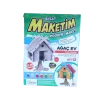 Büyük Ağaç Ev Maketi Boyalı Set