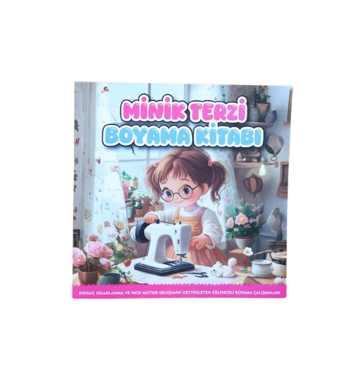 Lilamor Minik Terzi Boyama Kitabı