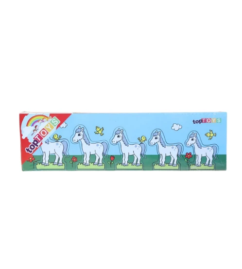 Ahşap Sıralama Kartları At
