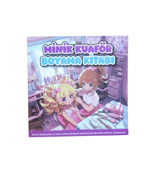 Lilamor Minik Kuaför Boyama Kitabı