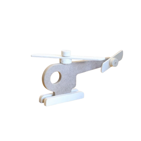 Helikopter Ahşap Kaşif Çocuk