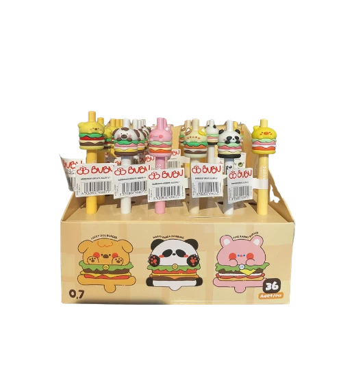 BU-BU Hamburger Başlıklı Versatil Kalem 0.7