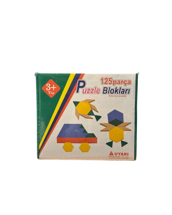 BAL Puzzle Blokları 125 Parça