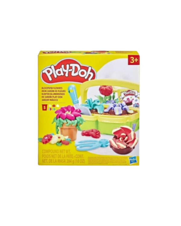Play-Doh Renkli Çiçekler Botanik Oyun Seti