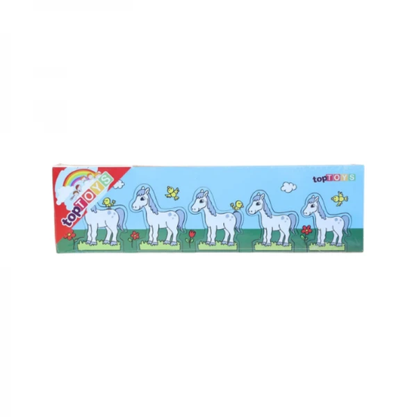 Ahşap Sıralama Kartları At