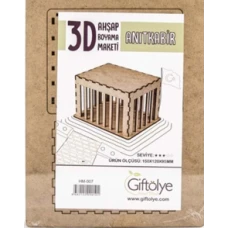 Ahşap Maket Anıtkabir Demonte