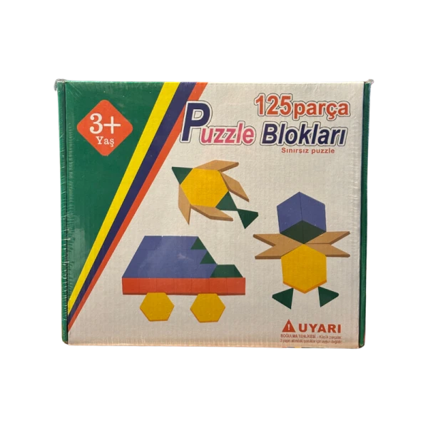 BAL Puzzle Blokları 125 Parça