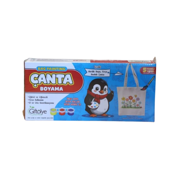 Bez Çanta Boyama Seti