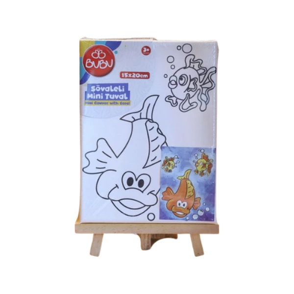 BU-BU Şövalyeli Tuval Seti 15x20