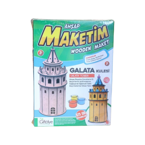Büyük Galata Seti Boyalı Set