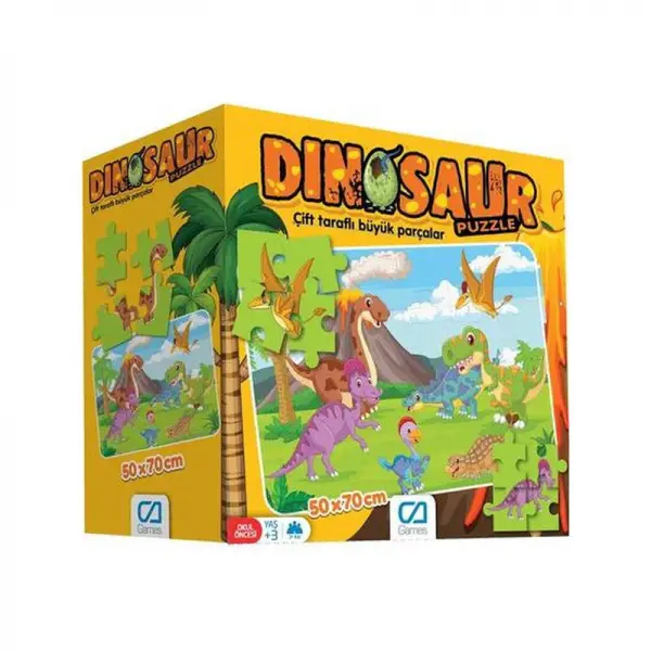Ca Games Dinazorlar Yer Puzzle