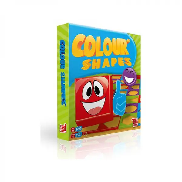 Colour Shapes Renkli Ahşap Taşlı Zeka Oyunu