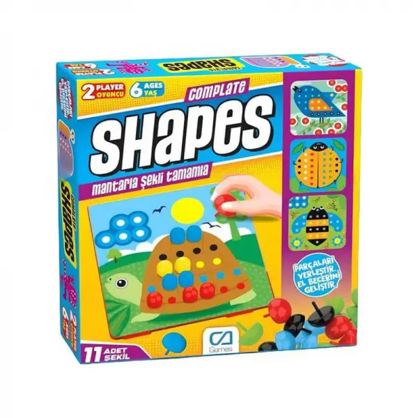 Complate Shapes Mantar İle Şekli Tamamla