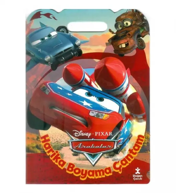 Disney Arabalar Harika Boyama Çantam