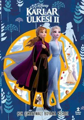 DISNEY KARLAR ULKESİ 2 ZIPIR BOYAMA KİTABI