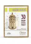 Ahşap Maket Galata Kulesi Demonte