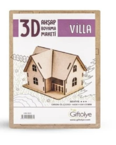 Ahşap Maket Villa Demonte