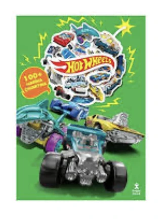 Hot Wheels Boyama Kitabı