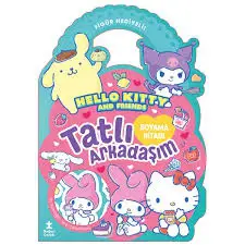 Hello Kitty Tatlı Arkadaşım Boyma Kitabı