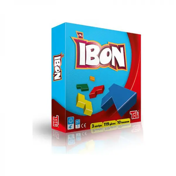 iBon Ahşap Şekil Zeka Oyunu