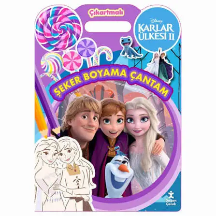 Disney Karlar Ülkesi 2 Şeker Boyama Çantam