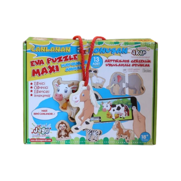Jagu Maxi Konuşan Puzzle Set