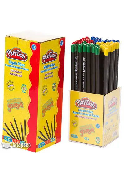Play-Doh Siyah Yuvarlak Kurşun Kalem