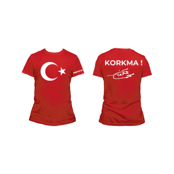 Kaşif Çocuk Bayrak Tişört