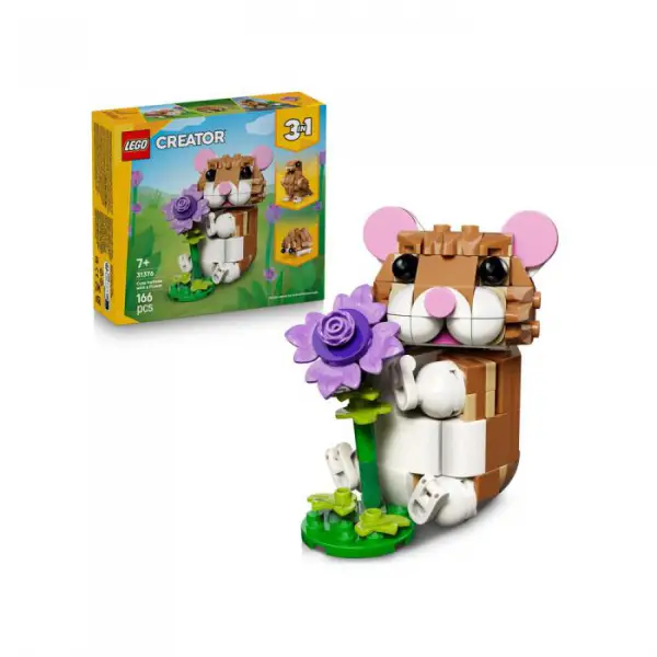 Lego Creator Sevimli Hamster İle Çiçek