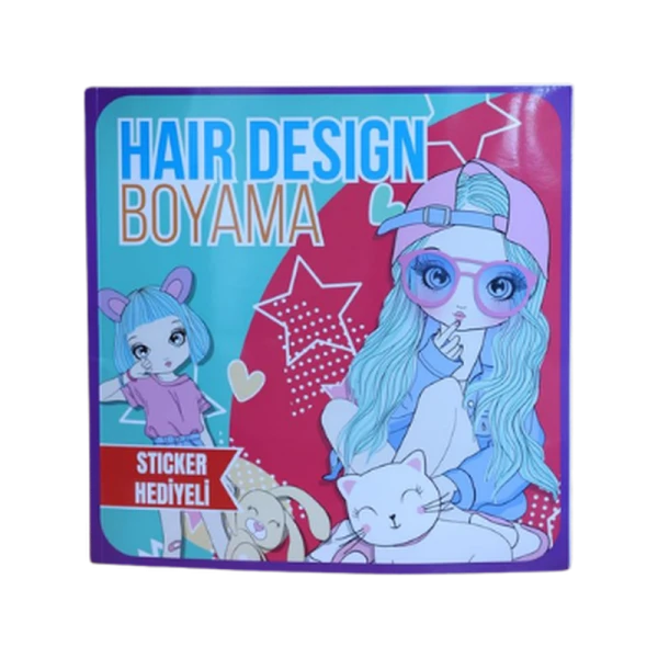 Lilamor Air Design Boyama Kitabı 22x22