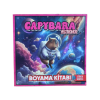 Lilamor Boyama Kitabı Capybara Astronot 22x22