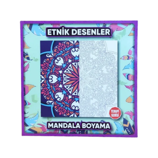 Lilamor Boyama Kitabı Etnik Desenler