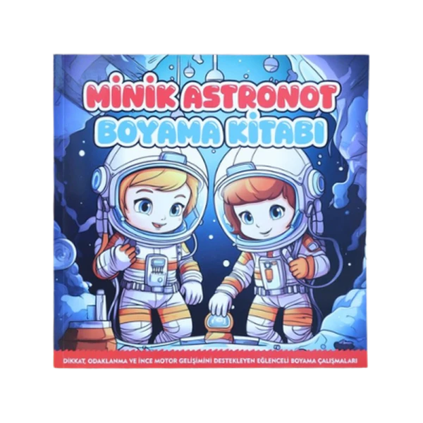 Lilamor Minik Astronot Boyama Kitabı