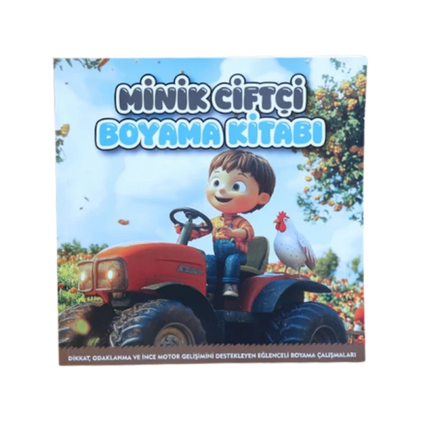 Lilamor  Minik Çiftçi Boyama Kitabı