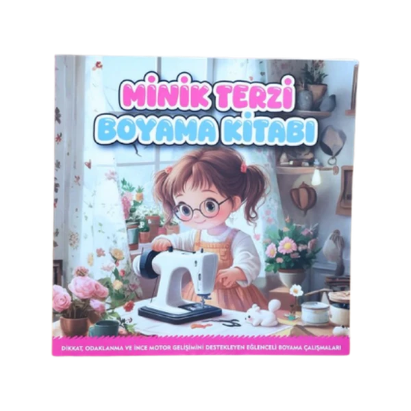Lilamor Minik Terzi Boyama Kitabı