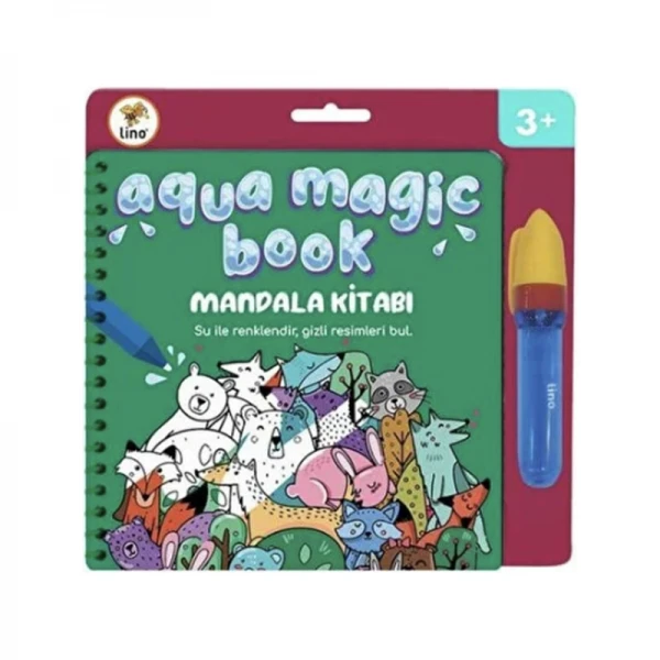 Lino Aqua Magic Book Mandala