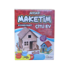 Maket Çitli Ev Kutulu Küçük