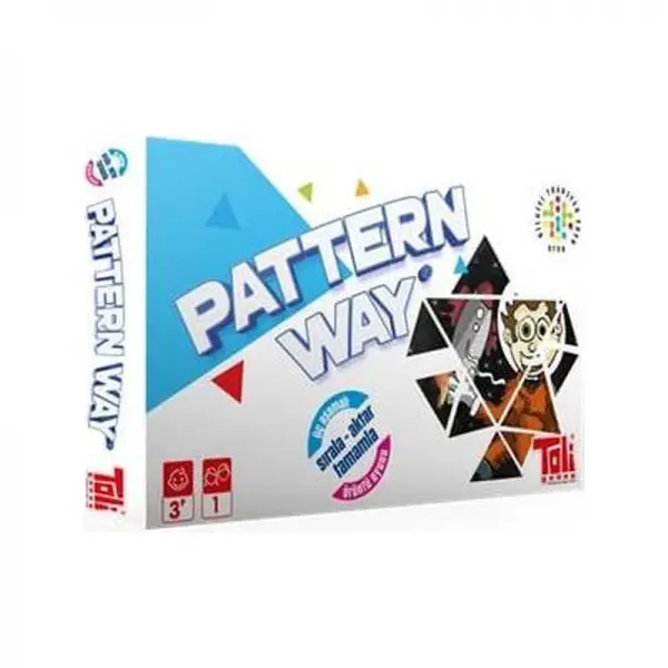 Pattern Way Ahşap Üçgen Zeka Oyunu